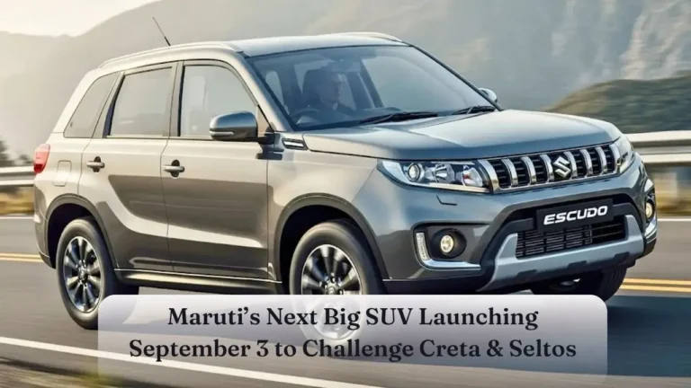 Maruti’s Next Big SUV Launching September 3 to Challenge Creta & Seltos