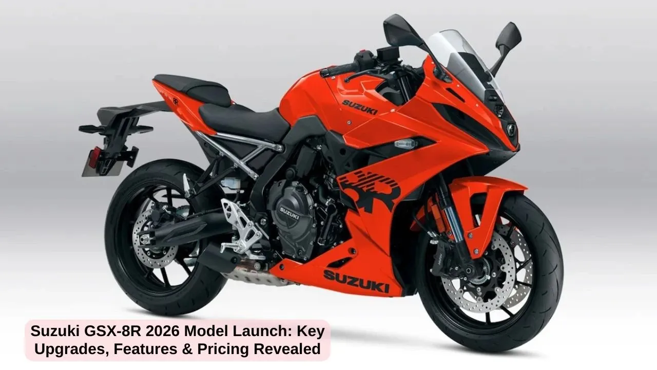 Suzuki GSX-8R 2026 Model Launch