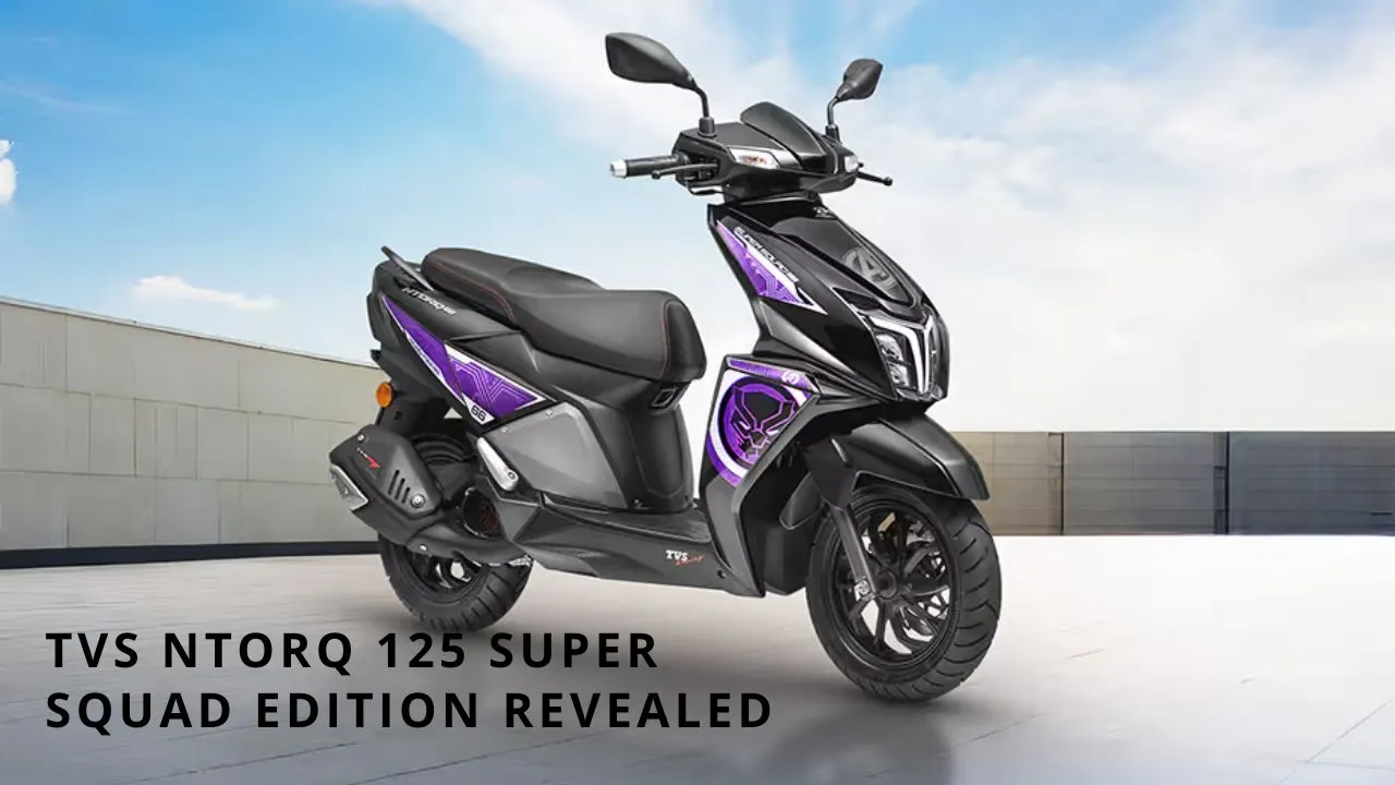 TVS Ntorq 125 Super Squad Edition Revealed