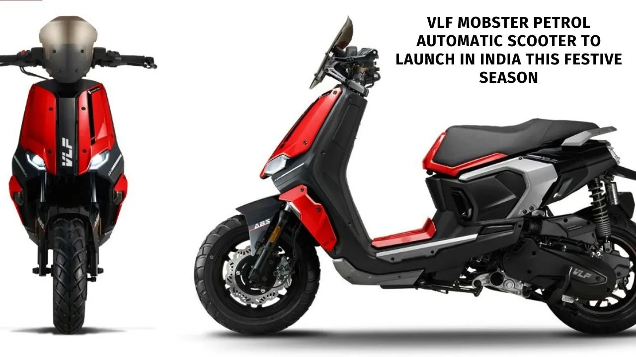 VLF Mobster Petrol Automatic Scooter to Launch in India This Festive Season