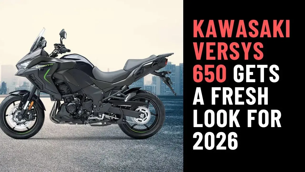 Kawasaki Versys 650 Gets a Fresh Look for 2026