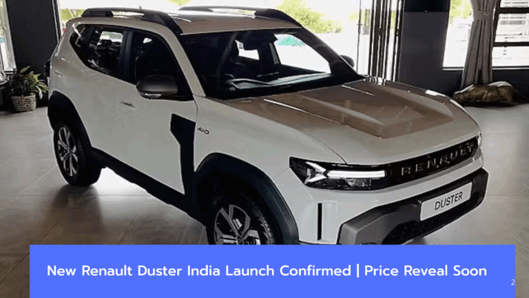 Renault Duster 2025 Coming to India | Launch Timeline & Key Highlights