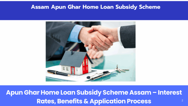 Apun Ghar Home Loan Subsidy Scheme Assam – Interest Rates, Benefits & Application Process