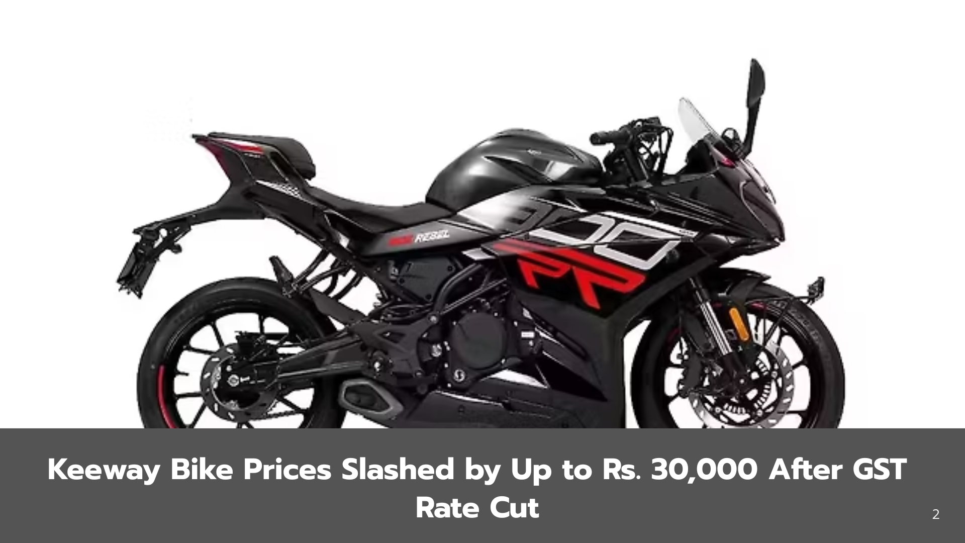 Keeway Bike Prices Slashed by Up to Rs. 30,000 After GST Rate Cut