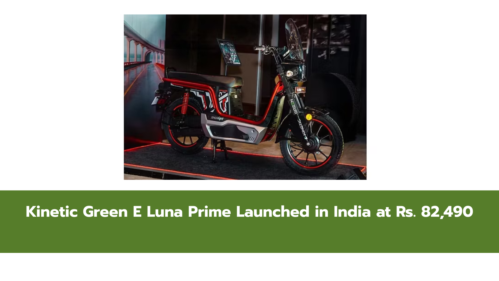Kinetic Green E Luna Prime: Affordable Electric Scooter for Commuters