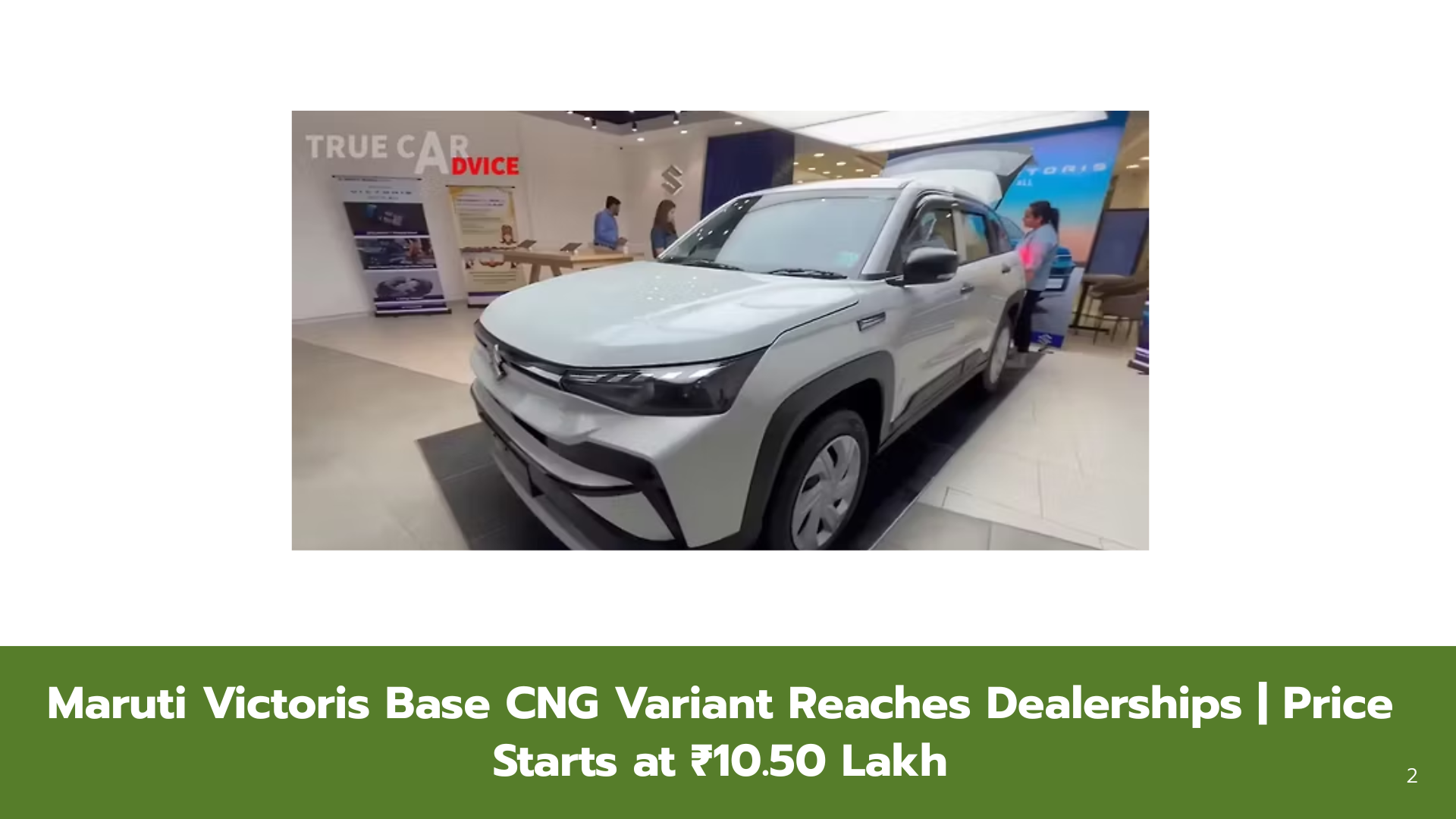 Maruti Suzuki Victoris CNG Variant Now at Showrooms | Affordable SUV at ₹10.50 Lakh