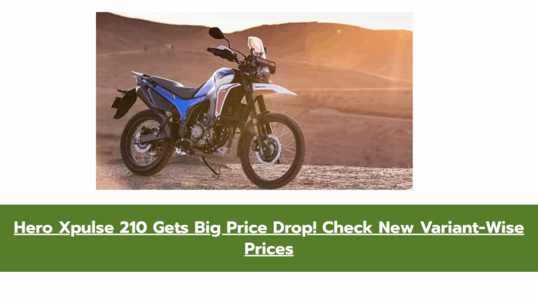 Hero Xpulse 210 Price Cut After GST Reduction — New Price List & Features