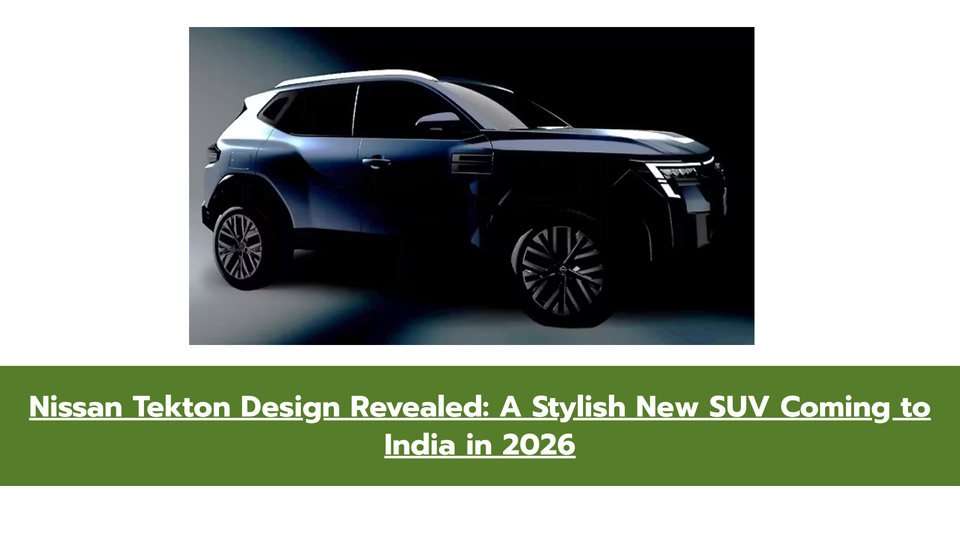 All-New Nissan Tekton SUV Revealed — Can It Challenge Creta & Seltos?