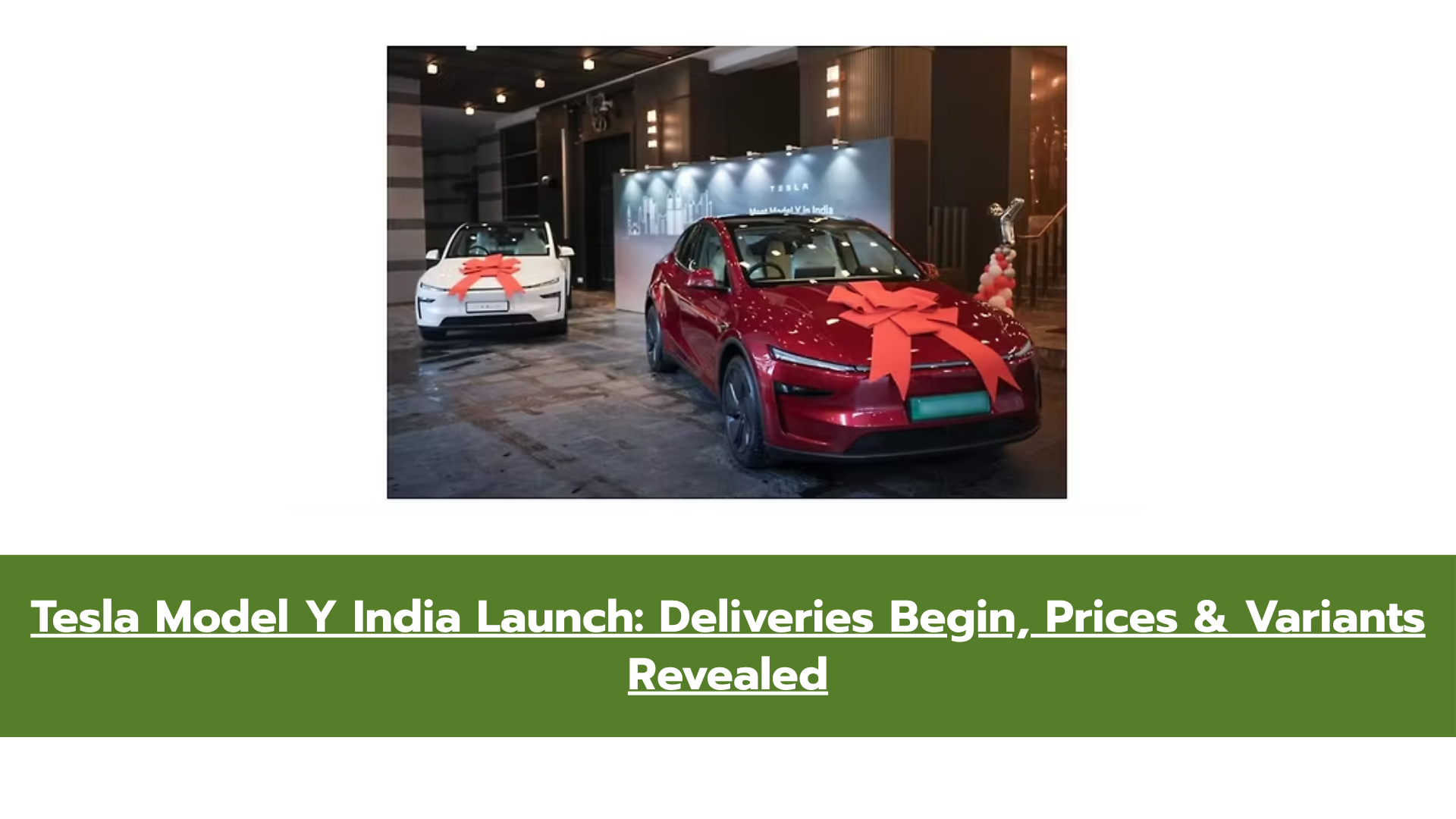 Tesla Model Y Delivered in India: 622 km Range, Fast Charging, Premium SUV