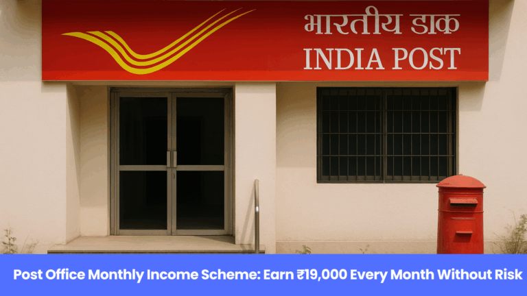 Savings Alert: Govt Scheme Offering Monthly Income of ₹19,000